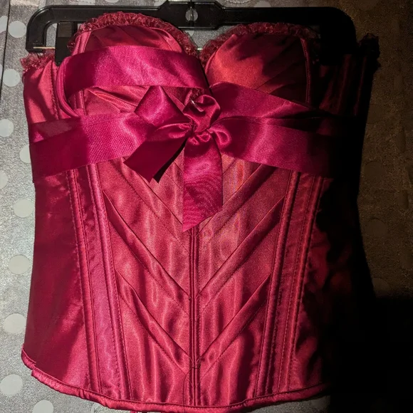 Classic Satin Corset - Picture 2 of 10